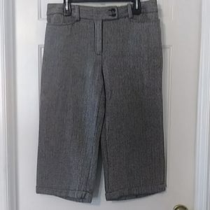George Wide Leg Capri Pants